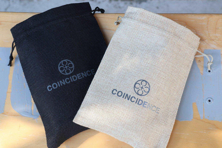 HEMP DRAWSTRING BAG - COINCIDENCE SHOP